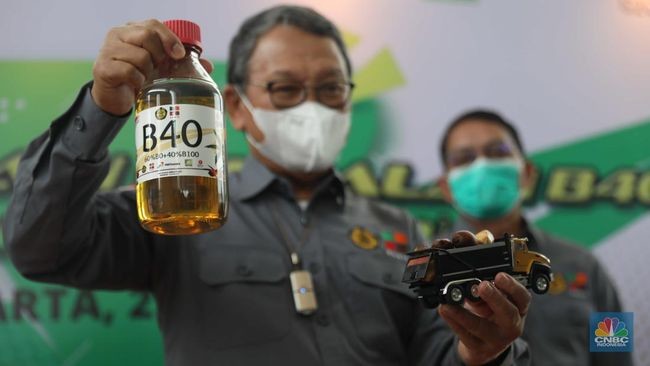 Pemerintah Terapkan Penggunaan BBM Biodiesel B40 Tahun ini  