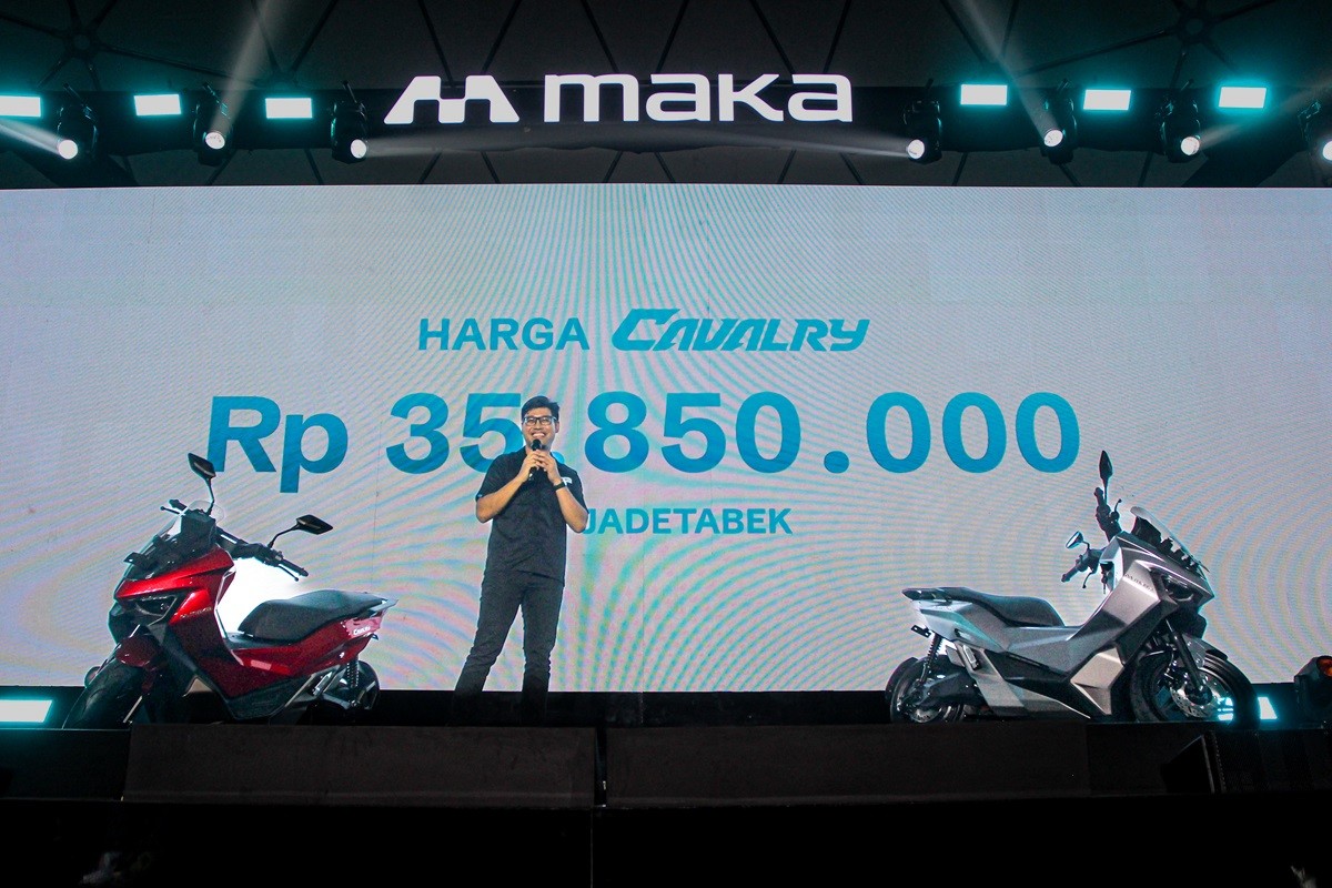 MAKA Motors Luncurkan Maka Cavalry, Harga Rp 35 Jutaan  