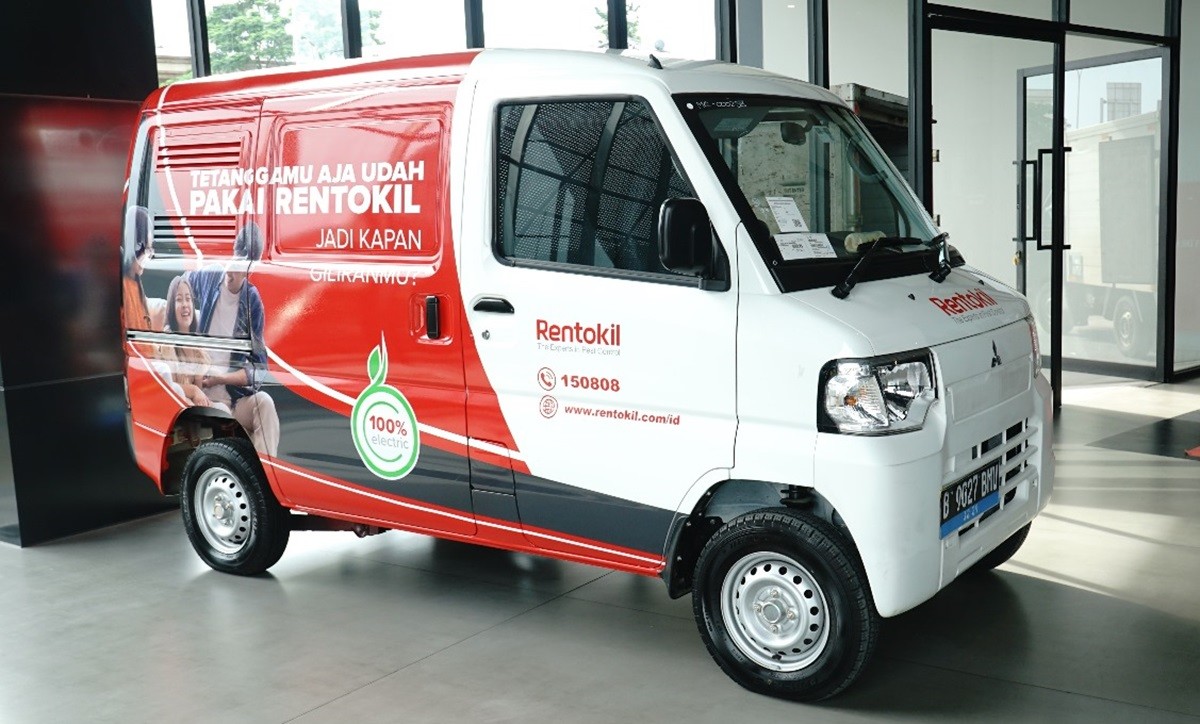 Rentokil Initial Indonesia Luncurkan 11 Mitsubishi L100 EV  