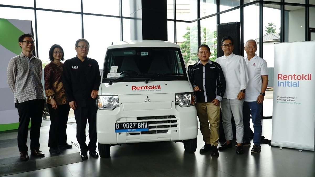 Rentokil Initial Indonesia Luncurkan 11 Mitsubishi L100 EV  