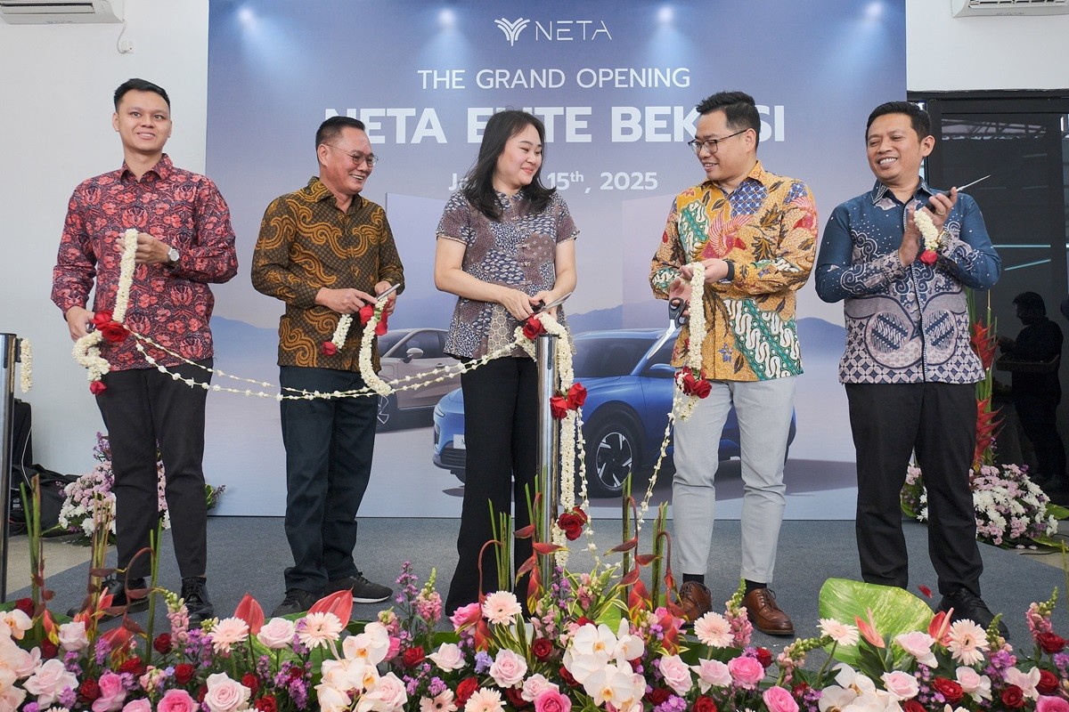 NETA Resmikan Diler Pertamanya di Kota Bekasi  