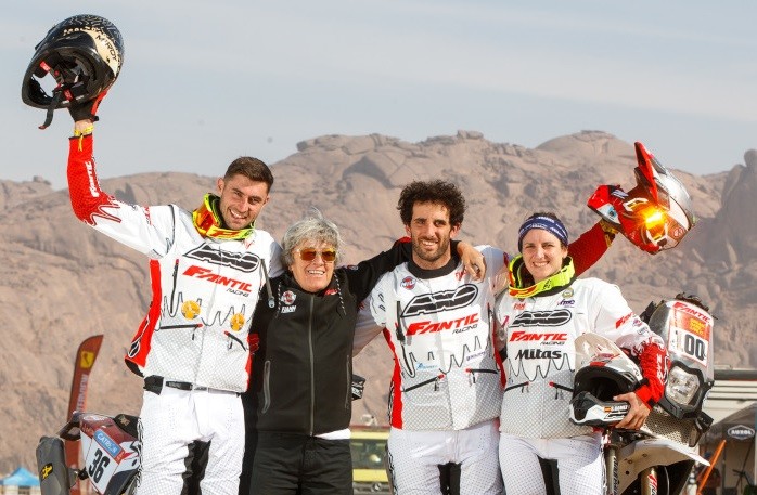 Sandra Gomez, Satu-Satunya Pembalap Motor Wanita di Rally Dakar 2025  