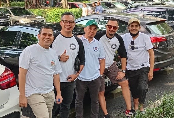 'Road to Be-Benz 2025', MB W211 CI Bekasi Chapter Gelar WOTR dan City Touring  