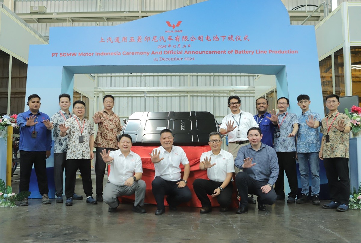 Wuling Resmikan Lini Produksi Baterai MAGIC  