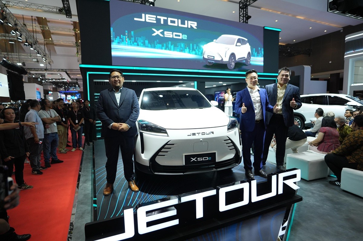 Jetour Indonesia Pamerkan Mobil Listrik X50e, Begini Penampakannya  