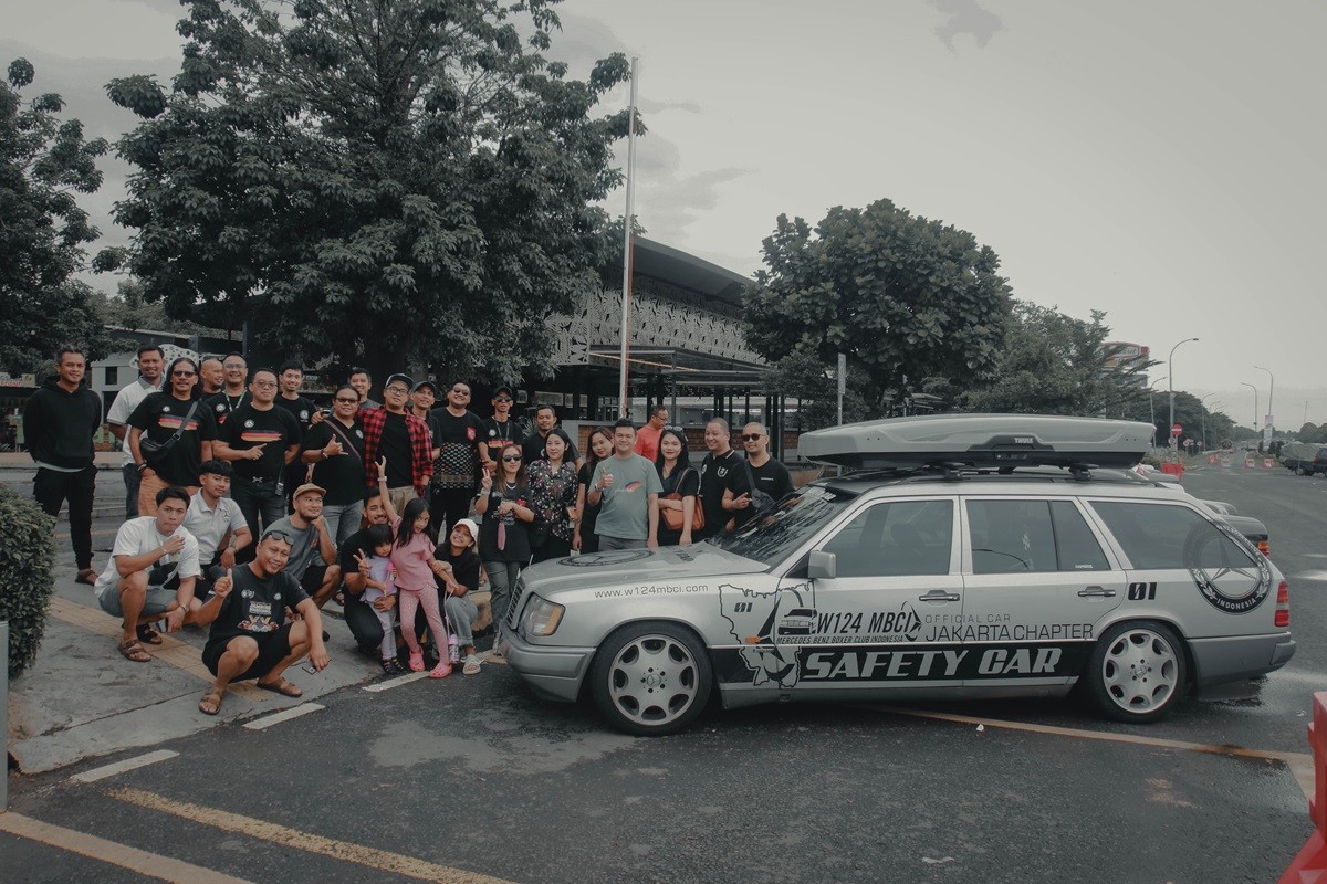 W124 MBCI Jakarta Chapter 'Road to Guci', Touring Happy  