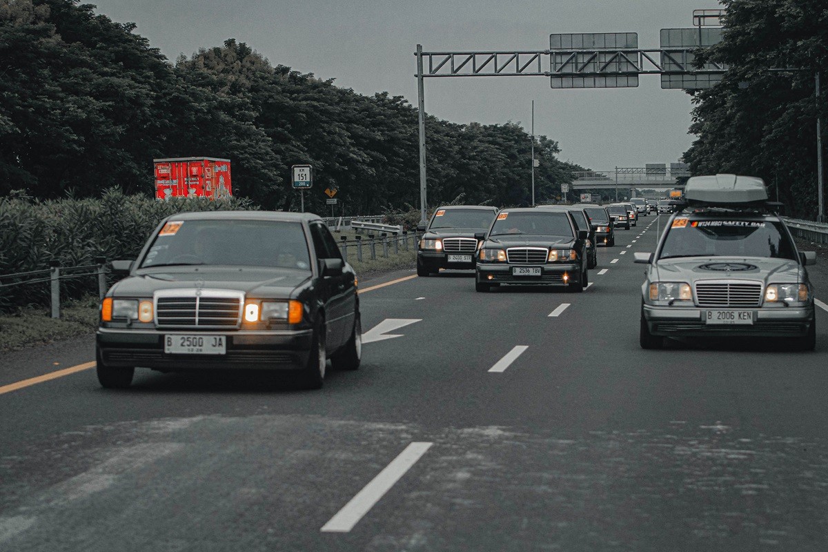 Dari Acara W124 MBCI Jakarta Chapter 'Road to Guci'  