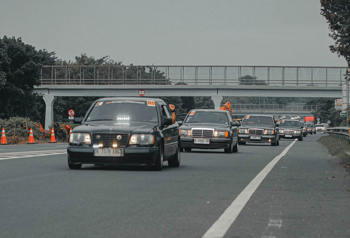 Dari Acara W124 MBCI Jakarta Chapter 'Road to Guci'  