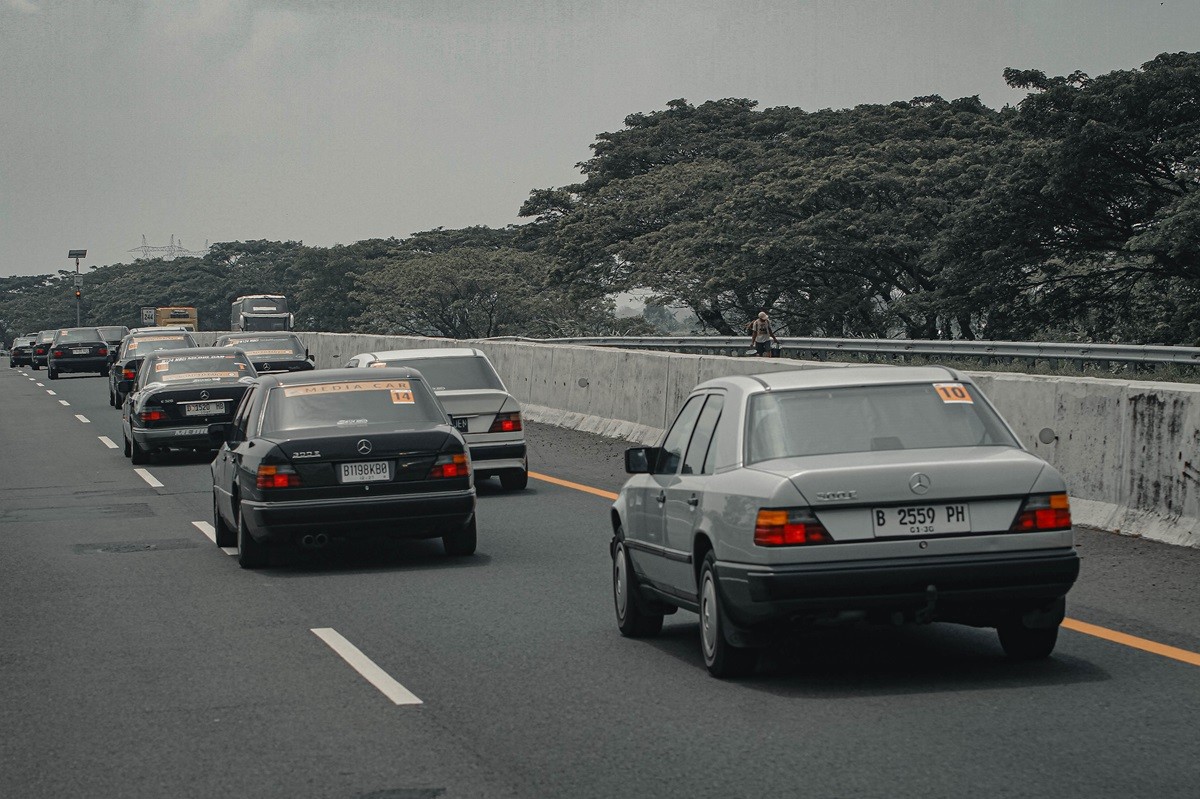 Dari Acara W124 MBCI Jakarta Chapter 'Road to Guci'  