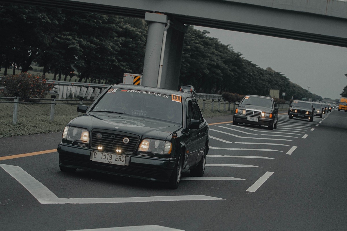 W124 MBCI Jakarta Chapter 'Road to Guci', Touring Happy  