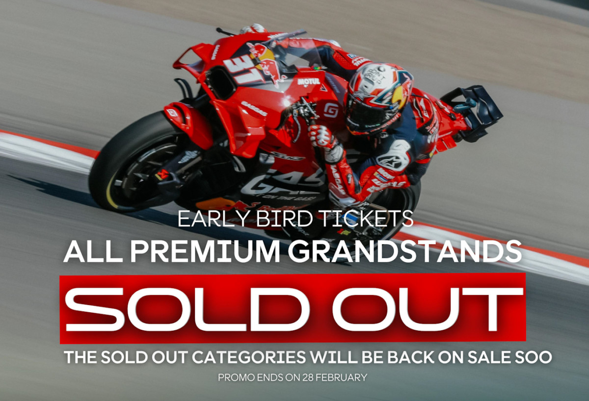 Antusiasme Sambut MotoGP Indonesia, Tiket Premium Grandstand Ludes  