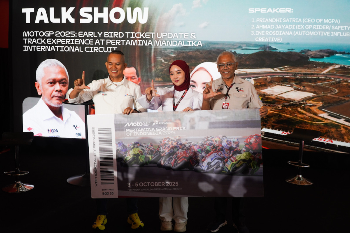 Antusiasme Sambut MotoGP Indonesia, Tiket Premium Grandstand Ludes  