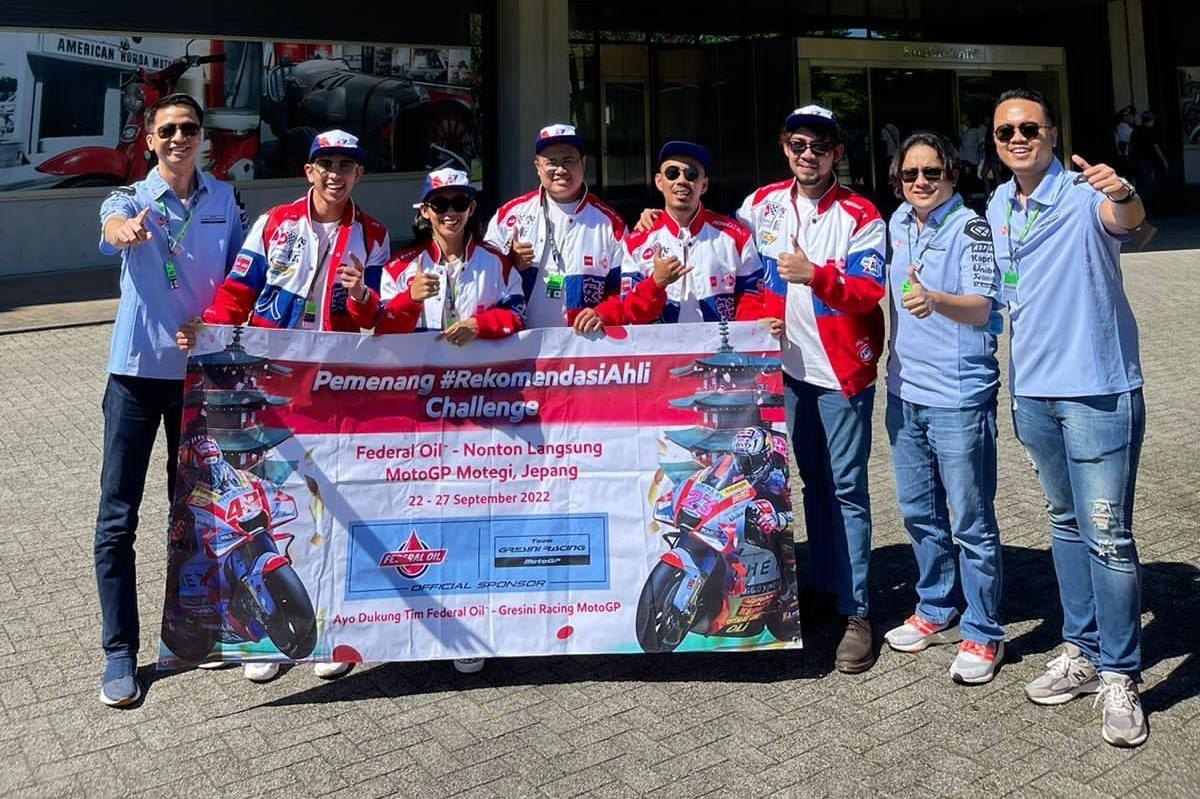 Ikuti Promo Federal Matic, Bisa Bertemu Tim Gresini Racing MotoGP  