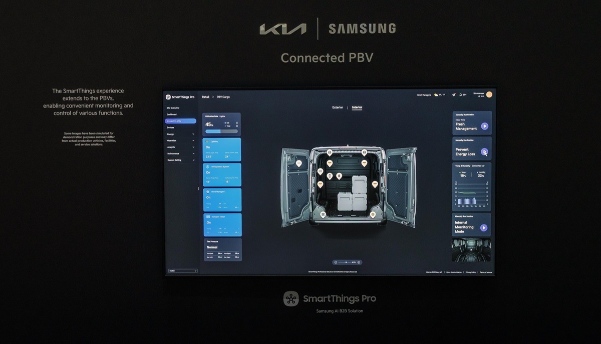 Kolaborasi Kia dan Samsung Perkenalkan Solusi 'Internet of Things'  