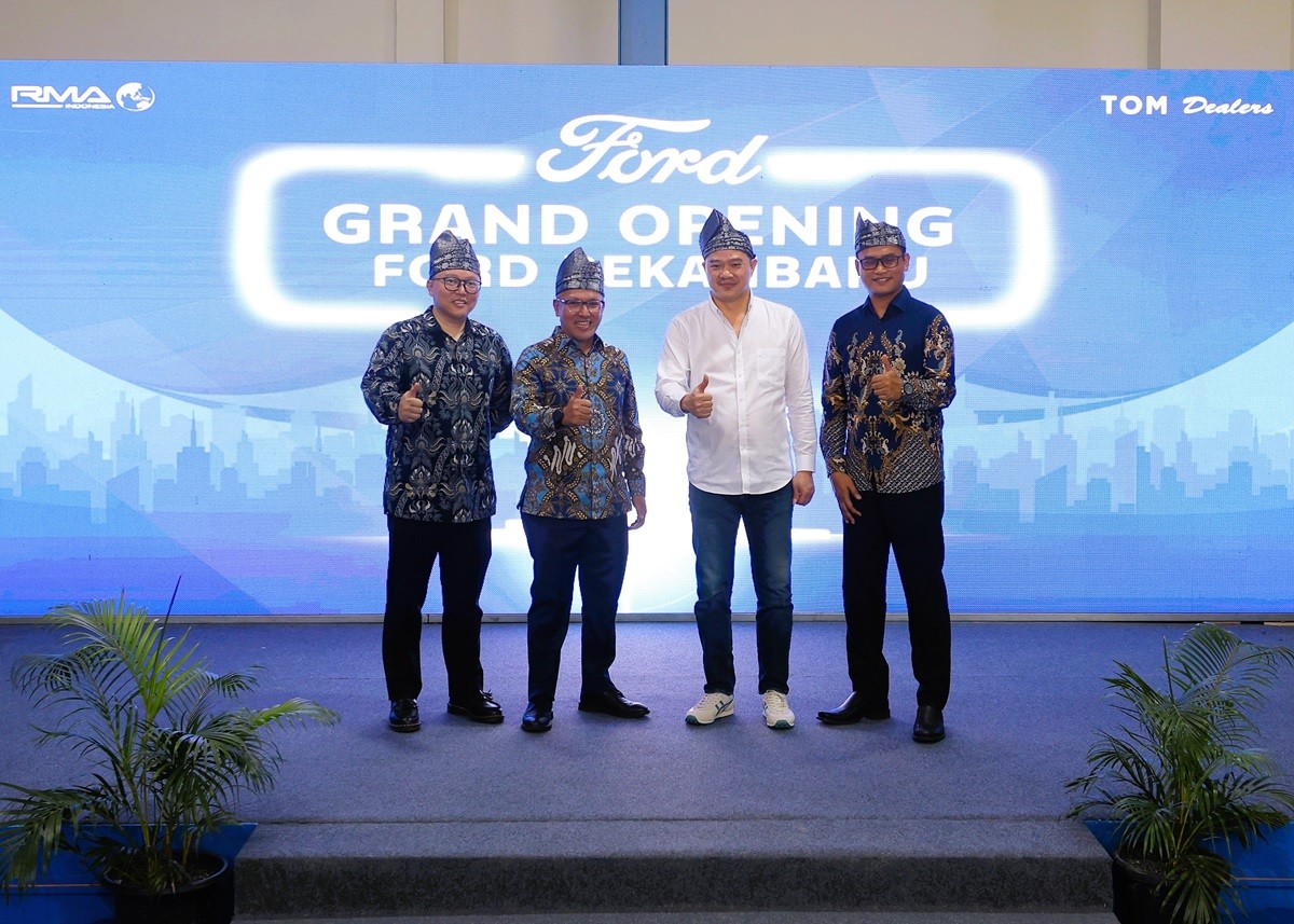 Dealer 3S Perdana Diresmikan, Ford Siap Layani Konsumen Pekanbaru  