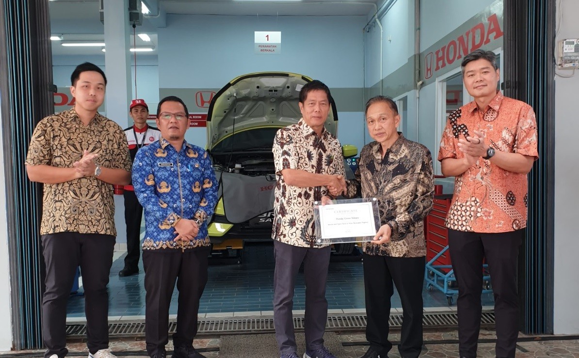 Honda Perluas Jaringan, Buka Dua Diler di Sumatera Selatan  