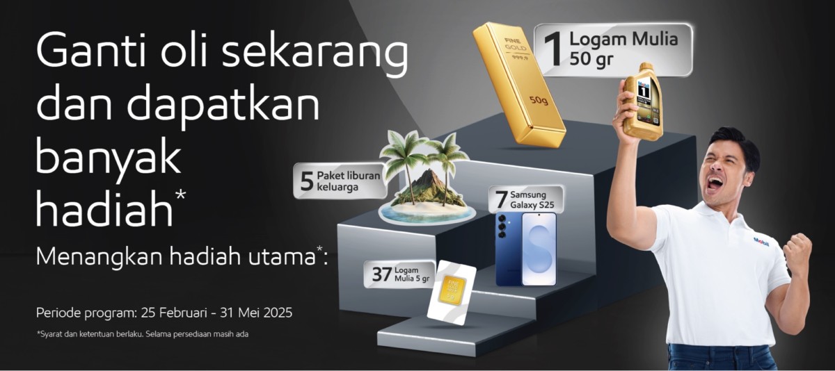 Ganti Oli Mesin dengan Produk ini Bisa Dapatkan Banyak Hadiah  