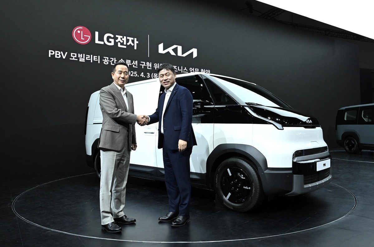 KIA dan LG Jalin Kerjasama Kembangkan Teknologi PBV  