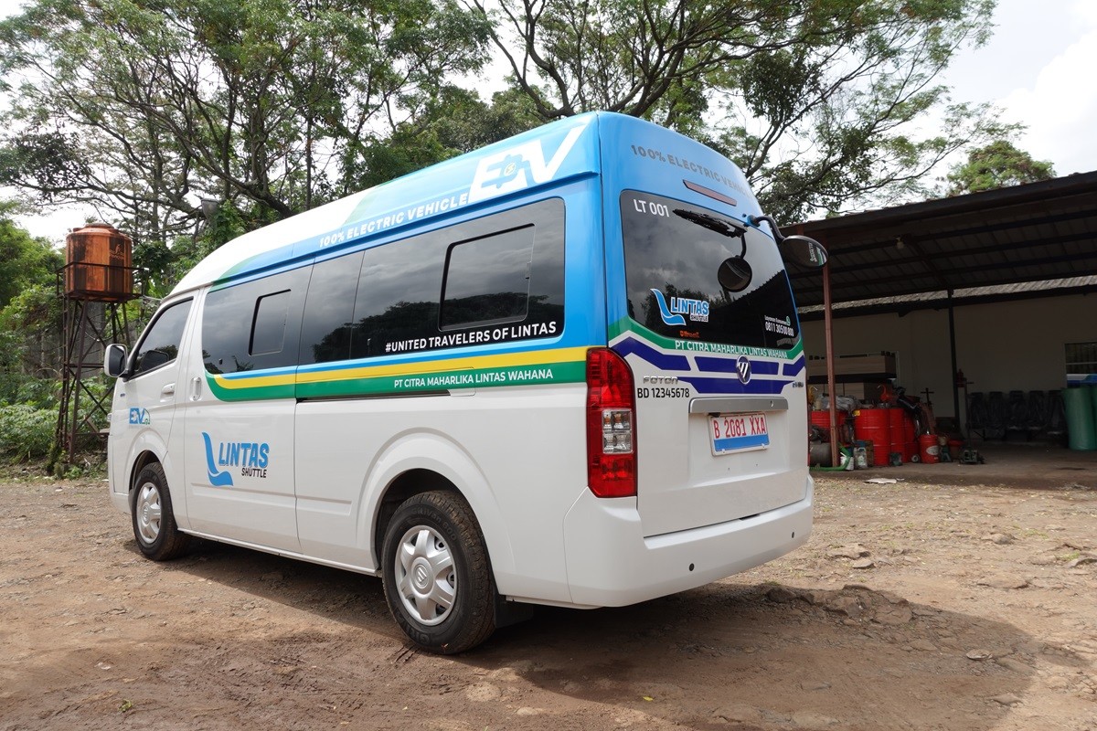 Mobil listrik eView dari Foton Menjadi Armada Lintas Shuttle  