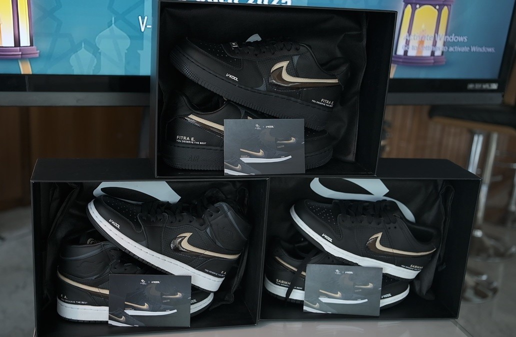 V-KOOL Luncurkan Sepatu Custom, Begini Cara Memilikinya  