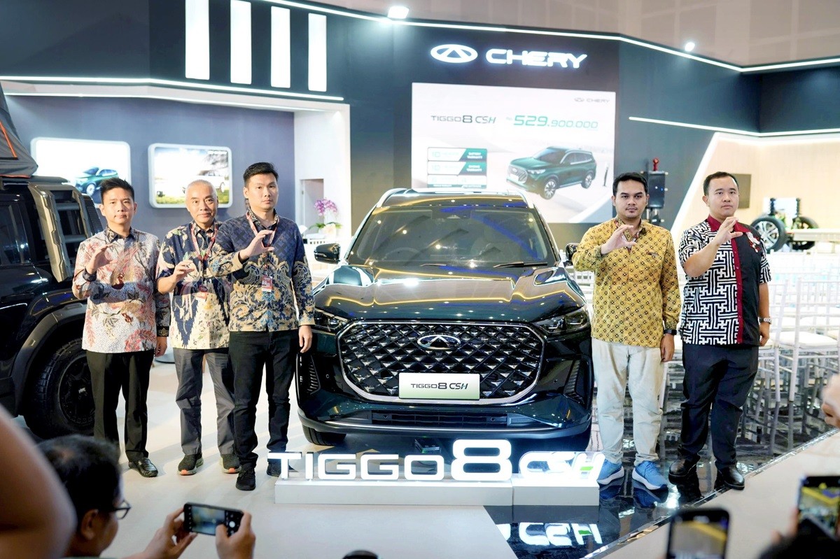 Chery Luncurkan Tiggo 8 CSH di IIMS Surabaya, Harganya Segini  