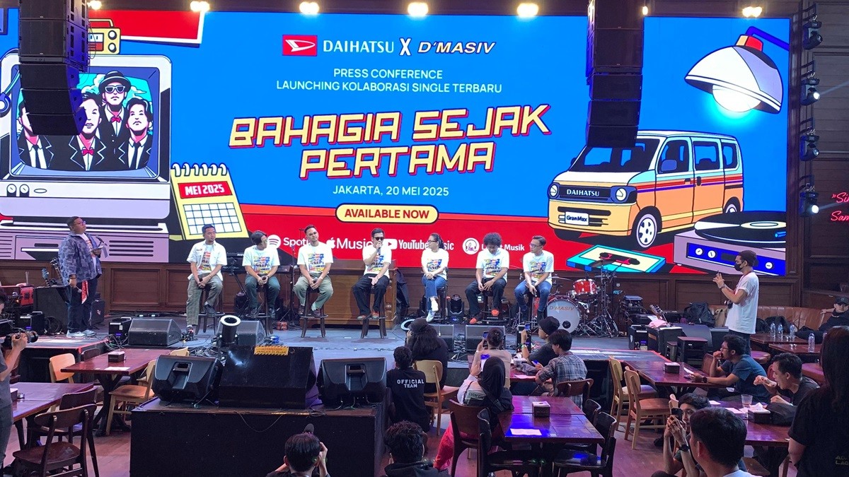 Daihatsu Bersama D’MASIV Luncurkan Lagu ‘Bahagia Sejak Pertama’  