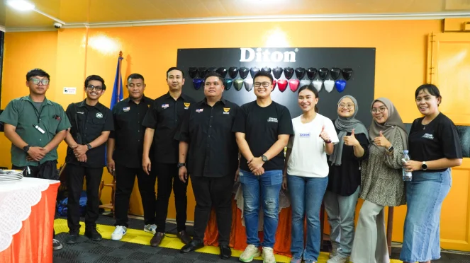 Diton Pitstop, Repaint Cat Semprot Pertama di Indonesia Resmi Dibuka  