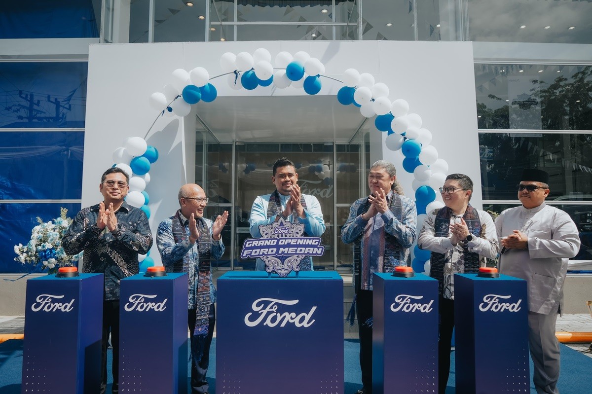 Perluas Jaringan, Ford Buka Diler di Kota Medan  