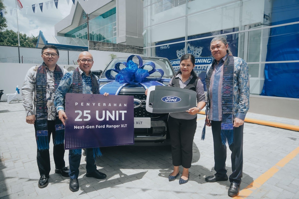Perluas Jaringan, Ford Buka Diler di Kota Medan  