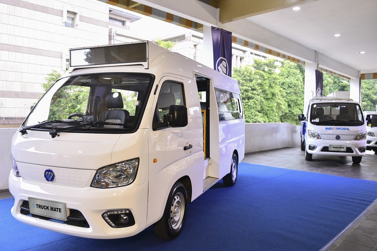 Uji Coba Mikrotrans Transjakarta dengan Foton eTruckmate  