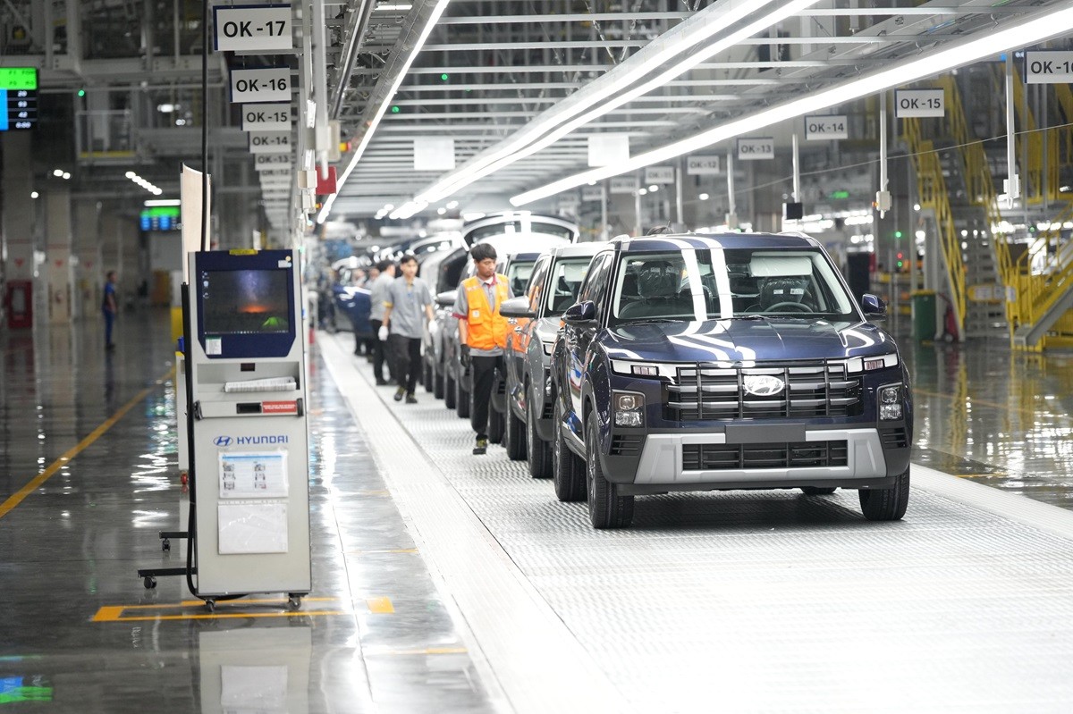 Menilik Langsung Tiga Rantai Pabrik Hyundai di Indonesia  