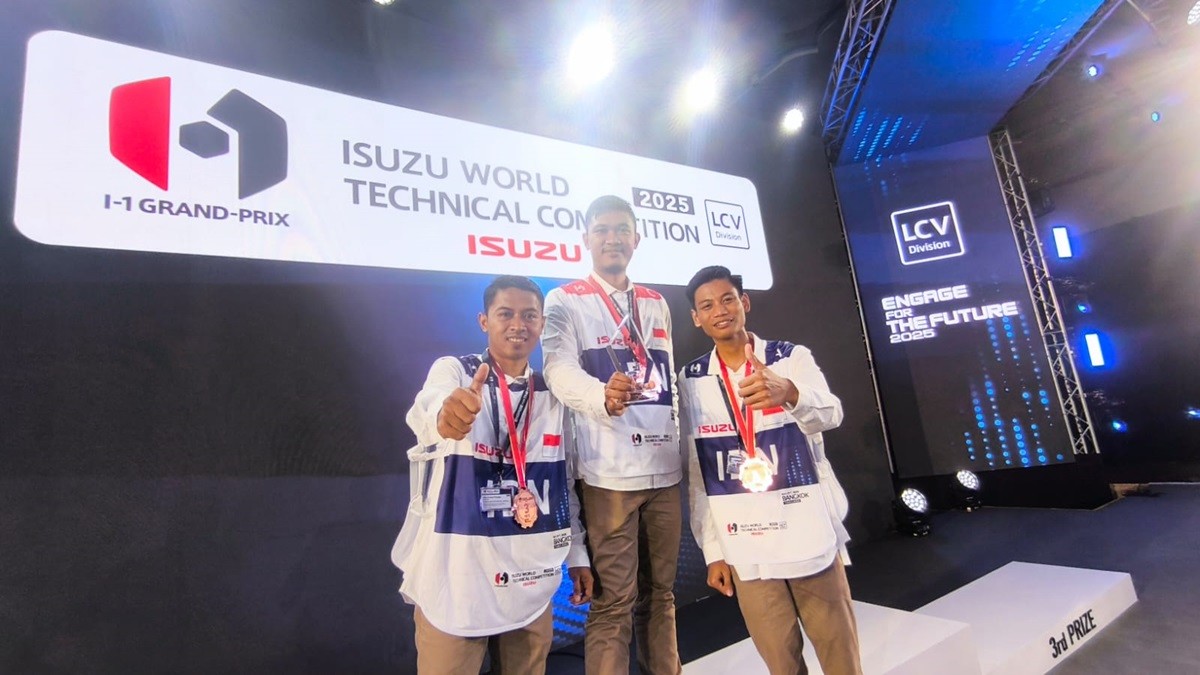 Prestasi Isuzu Indonesia di Kompetisi Mekanik Isuzu Dunia  