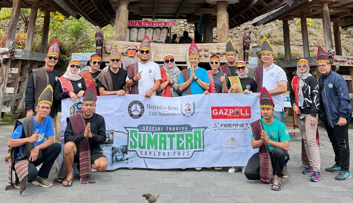 MB Club INA 'Tour de Sumatera', Sukses Capai Kilometer Nol Sabang  