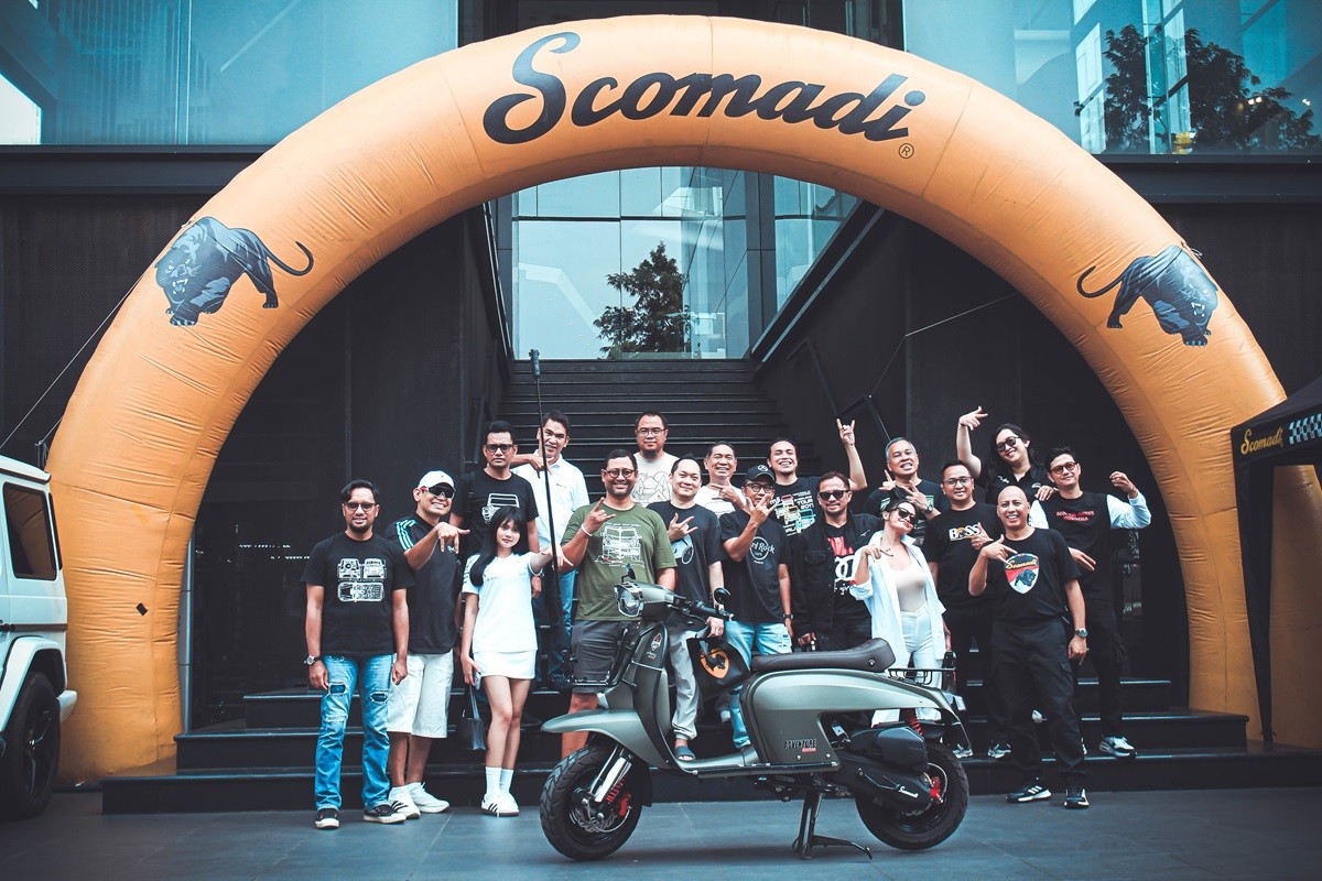 'Meet the Classic, Puluhan Member MJI Ngumpul di Scomadi Experience Center  