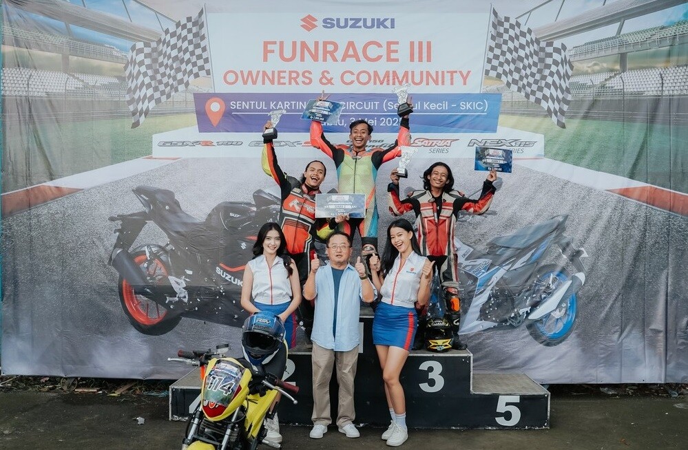 Suzuki Owners Fun Race 2025, Diikuti 164 Peserta  