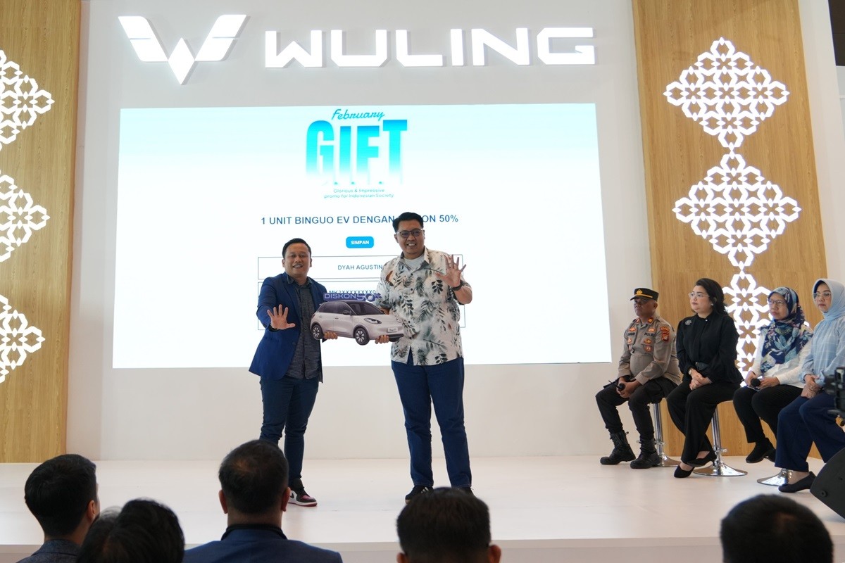 Wuling Umumkan Konsumen Pemenang Grand Prize BinguoEV  