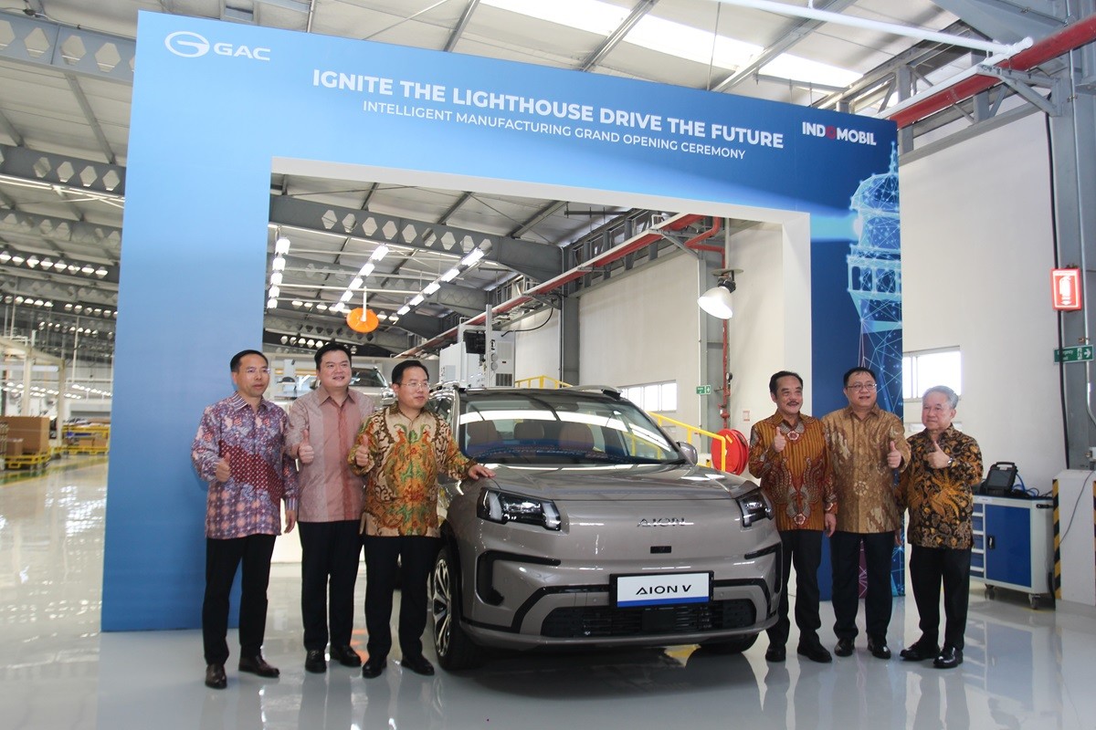 Pabrik Perakitan GAC AION ini Mampu Produksi 20 ribu Unit Pertahun  