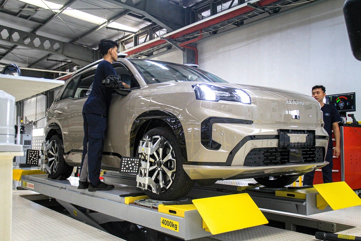 Pabrik Perakitan GAC AION ini Mampu Produksi 20 ribu Unit Pertahun  
