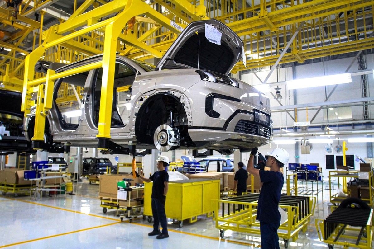 Pabrik Perakitan GAC AION ini Mampu Produksi 20 ribu Unit Pertahun  