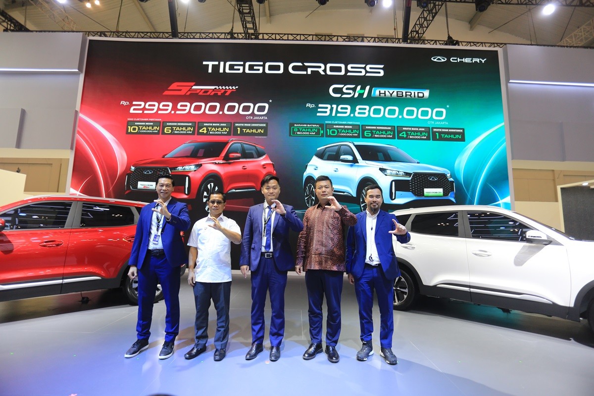 Chery TIGGO Cross CSH Hybrid dan Sport 1.5T, Harga Terjangkau  