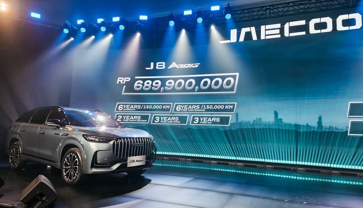 Pertama di Dunia, JAECOO Indonesia Umumkan Harga J8 SHS ARDIS  