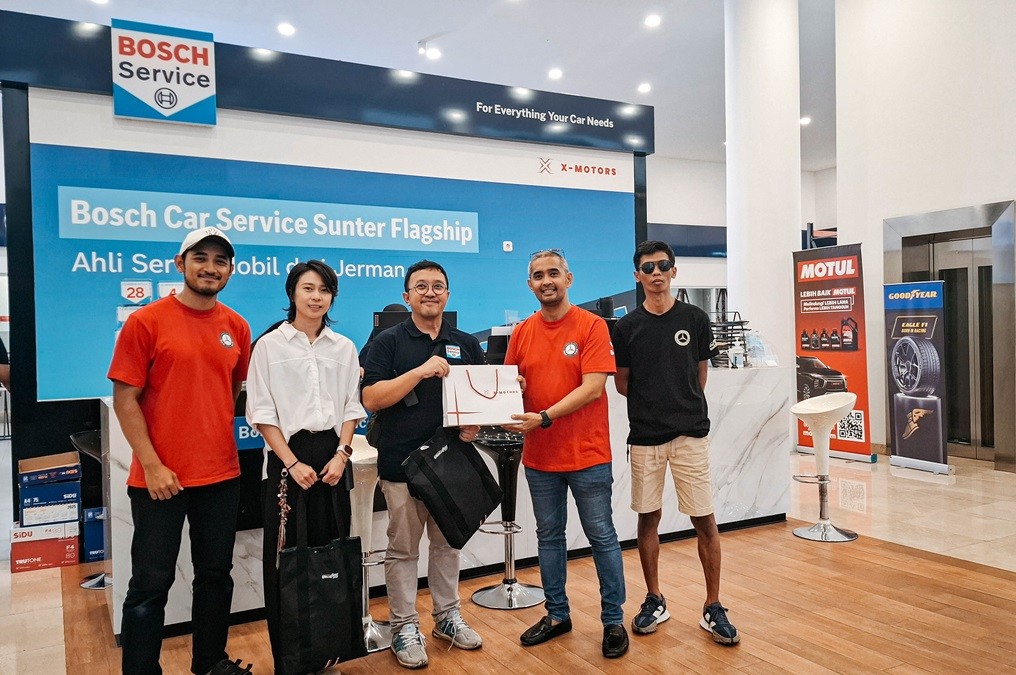 Bosch Car Service Gratiskan Servis Armada Member W124 MBCI Jakarta Chapter  