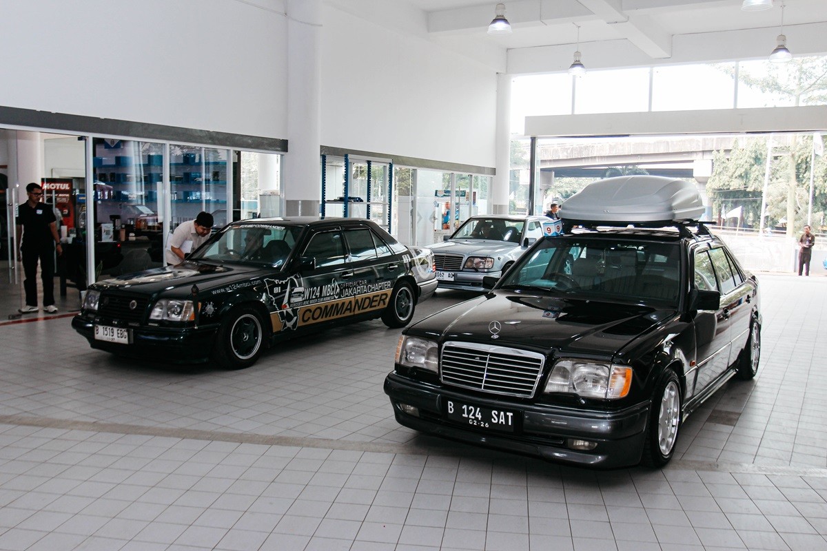 Bosch Car Service Gratiskan Servis Armada Member W124 MBCI Jakarta Chapter  