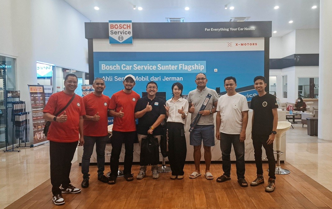 Bosch Car Service Gratiskan Servis Armada Member W124 MBCI Jakarta Chapter  