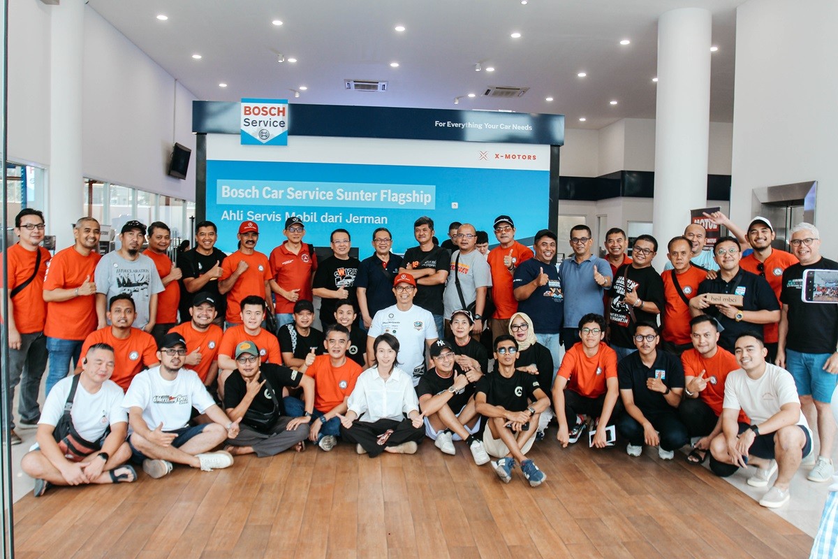 Bosch Car Service Gratiskan Servis Armada Member W124 MBCI Jakarta Chapter  