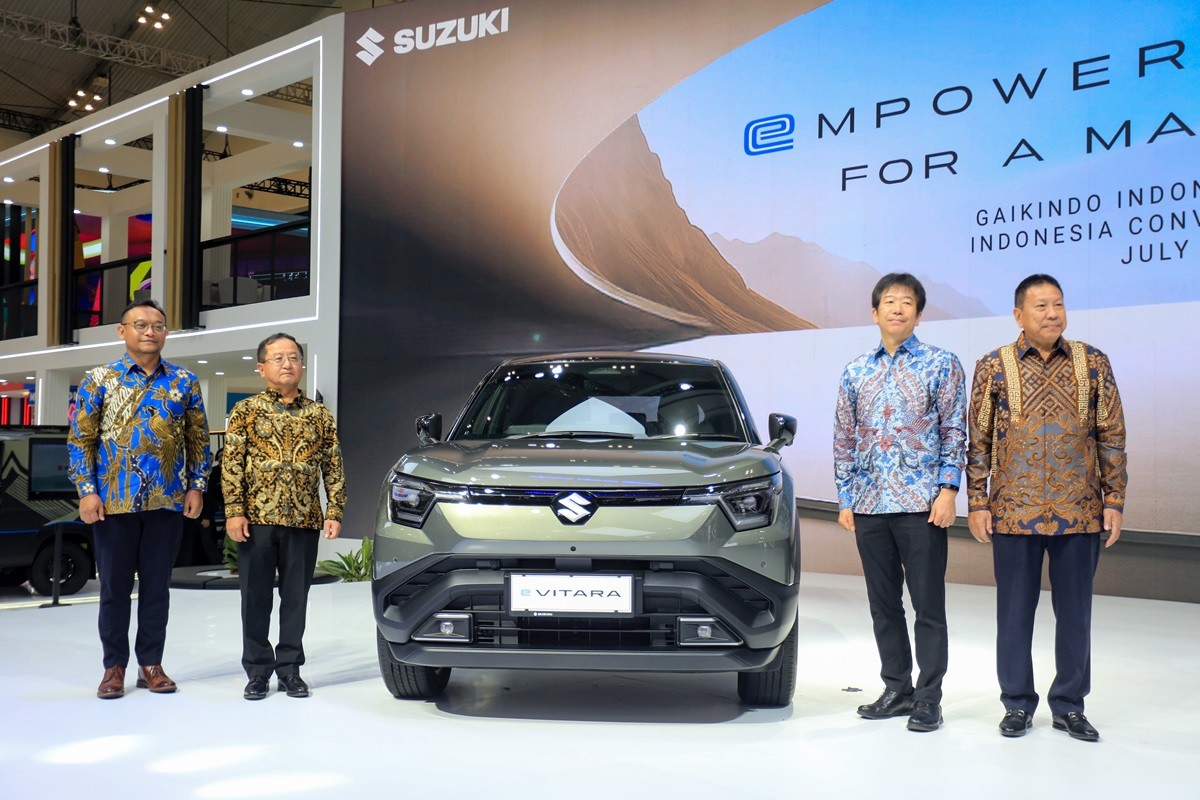 Penampilan Perdana Suzuki eVITARA di GIIAS 2025,