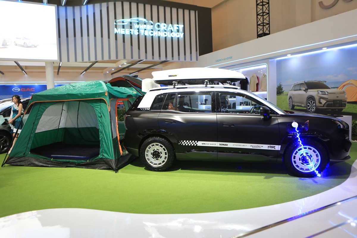 Begini Penampakan AION V Jika di Modifikasi Bergaya Adventure  