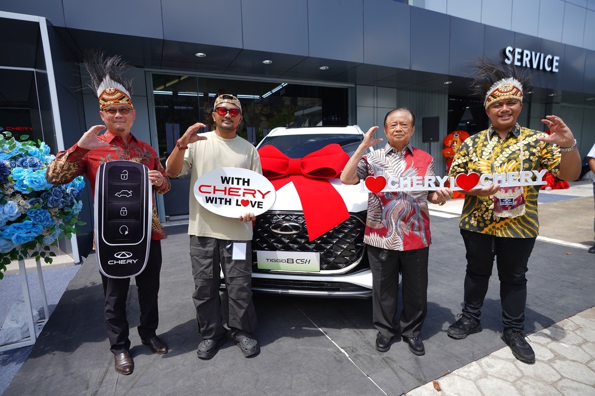 Chery Resmikan Jaringan Dealer Pertama di Jayapura  