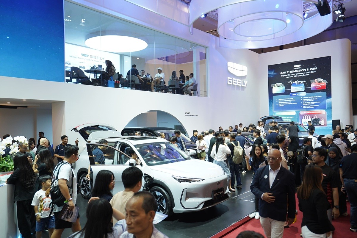 Geely di GIIAS 2025, Dapat Sambutan Positif Pengunjung  
