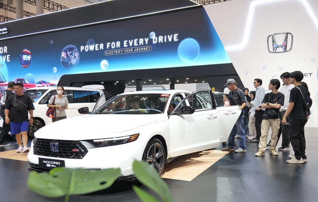 Honda Bukukan 1.908 Surat Pemesanan Kendaraan di GIIAS 2025  